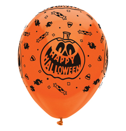 11 inch-es Happy Halloween Pumpkin-A-Round Lufi r�szletes ismertet�s�hez kattintson ide!