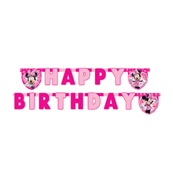 Minnie Eg�r Happy Birthday Parti Bet� F�z�r - 1,9 m