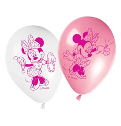 Minnie Eg�r Parti Lufi - 22 cm, 8 db-os