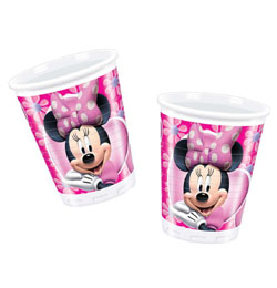 Minnie Eg�r Parti Poh�r - 200 ml, 10 db-os