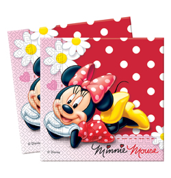 P�tty�s Minnie Eg�r Parti Szalv�ta - 33 cm x 33 cm, 20 db-os
