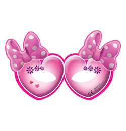 Minnie Eg�r Parti Szemmaszk - 6 db-os