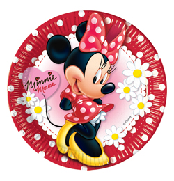 P�tty�s Minnie Eg�r Parti T�ny�r - 23 cm, 10 db-os